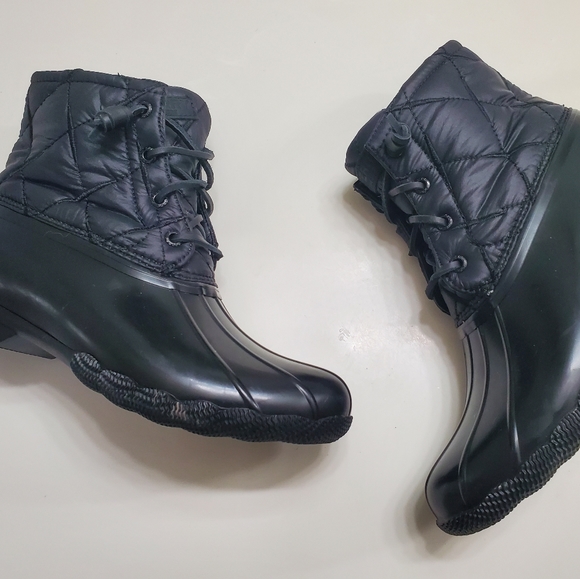 SPERRY Saltwater Quilted Duck Boots - Picture 3 of 13